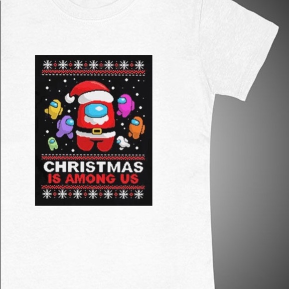 Kids among us Christmas T-shirt - Picture 3 of 5